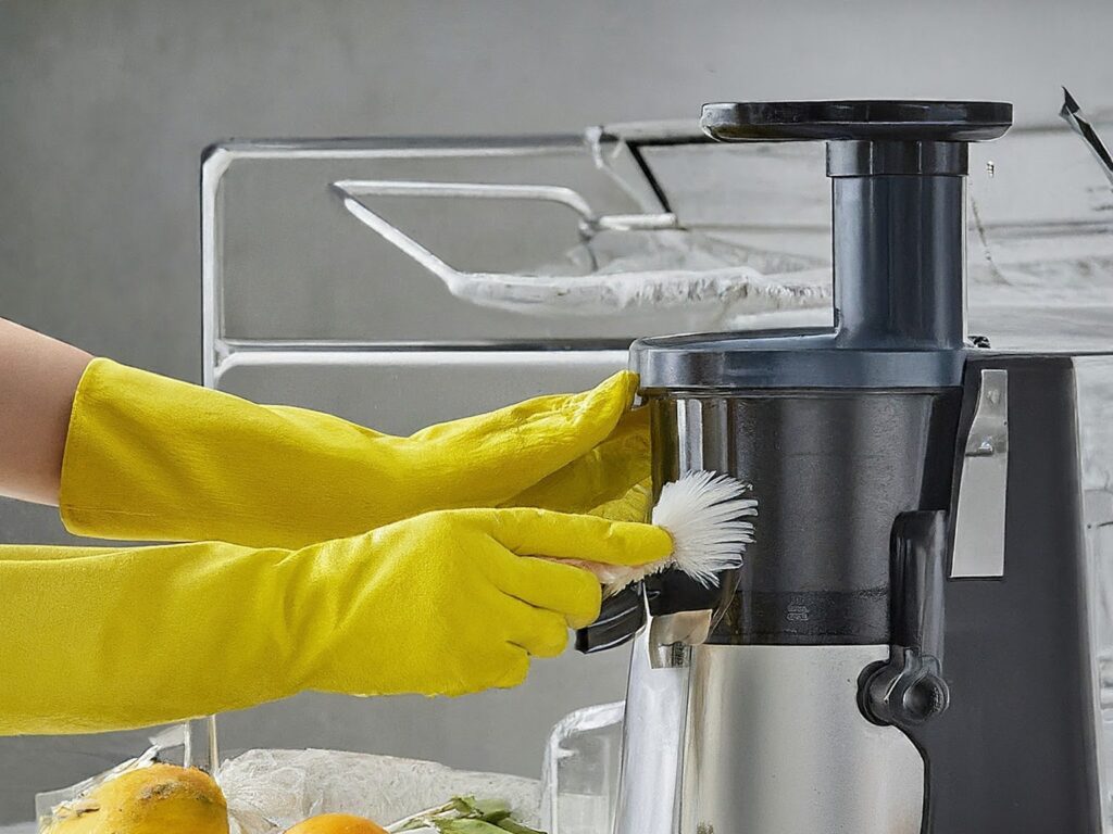 Juicer cleaning